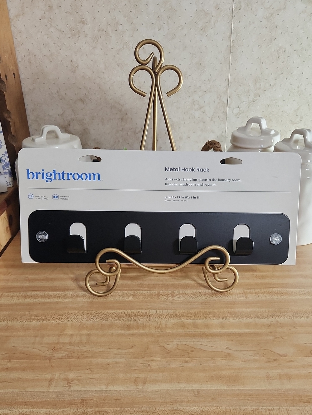 BRIGHTROOM metal Hook Rack